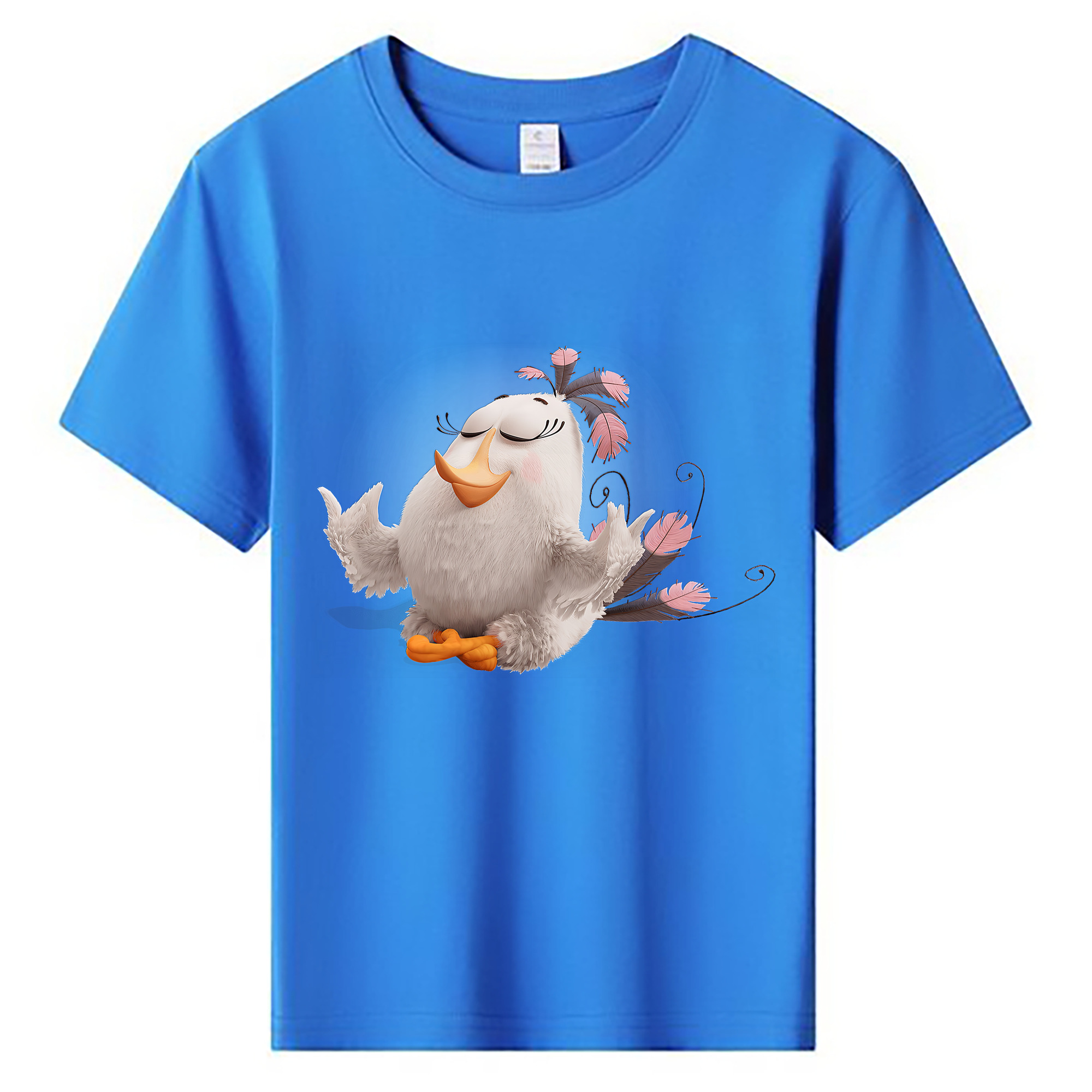 （画像用） Angry Birds アングリーバード 綿100％キッズTシャツ（フロントプリント）